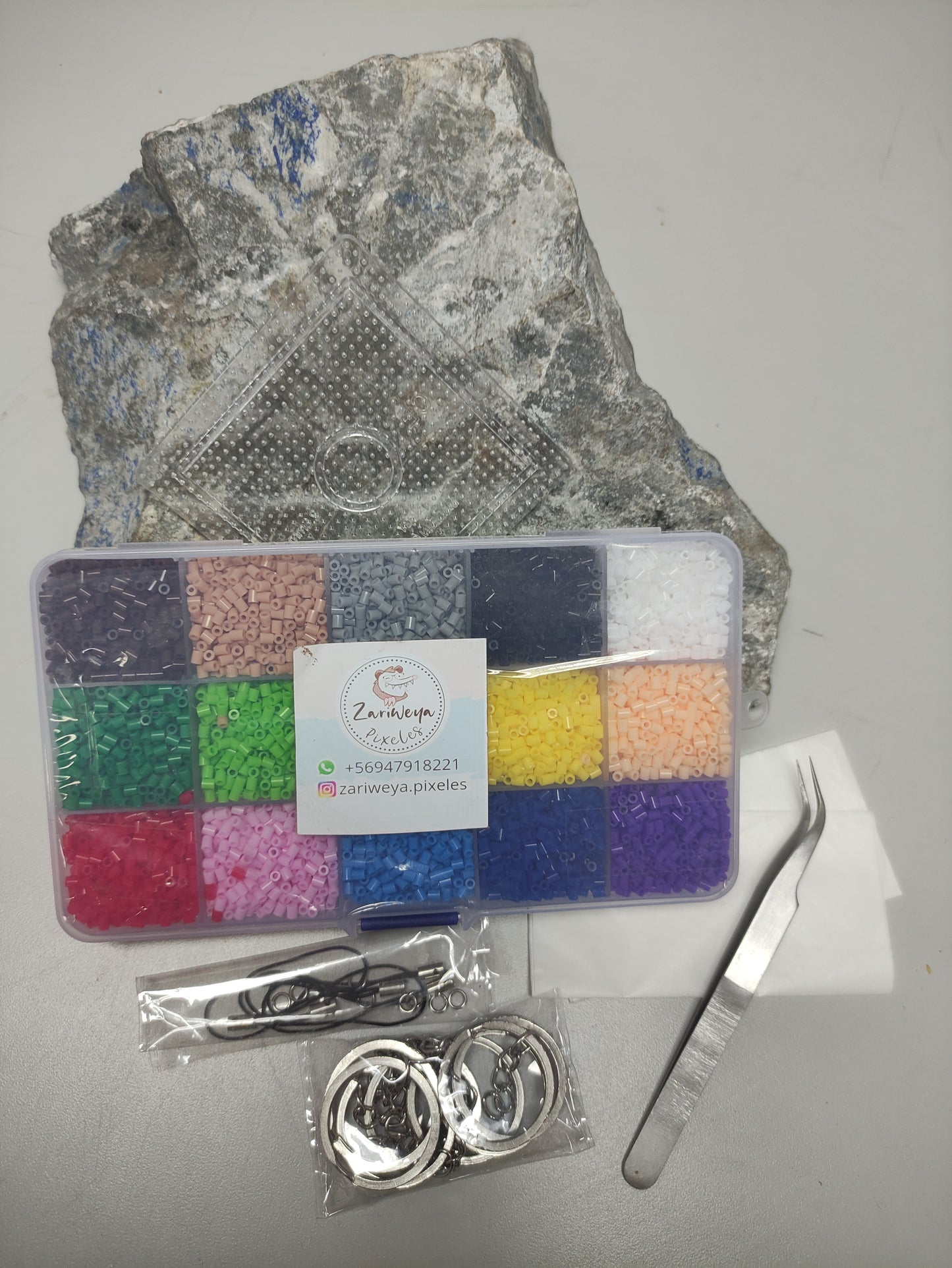 Kit Inicial Hama Beads 15 colores